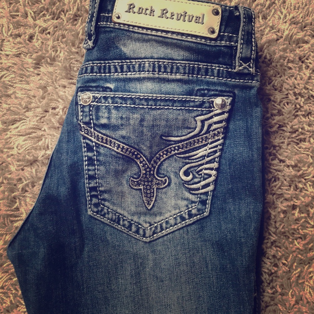 Rock revival Jada skinny